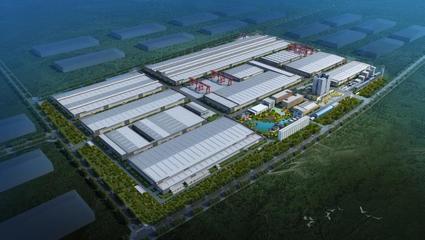 勤略品牌設計公司祝賀衛華起重智能產業園三期今日隆重開工!